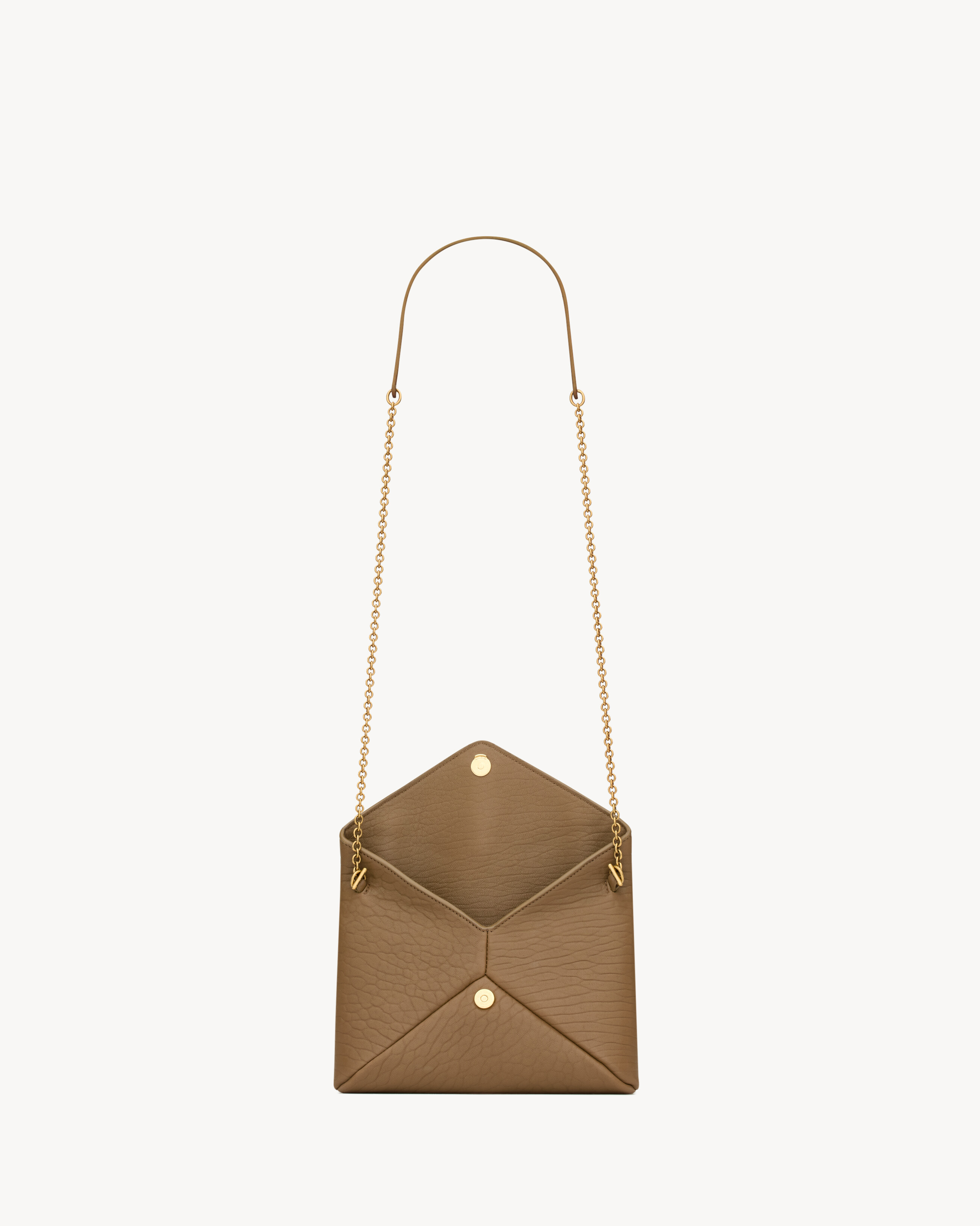 CASSANDRE Clutch mit Kette aus Lammleder