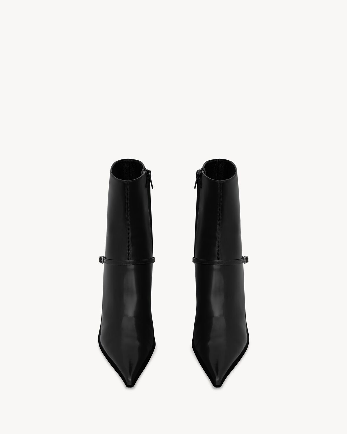 생로랑 글레이즈드 가죽 VENDOME 부티 762996AAAZY1000