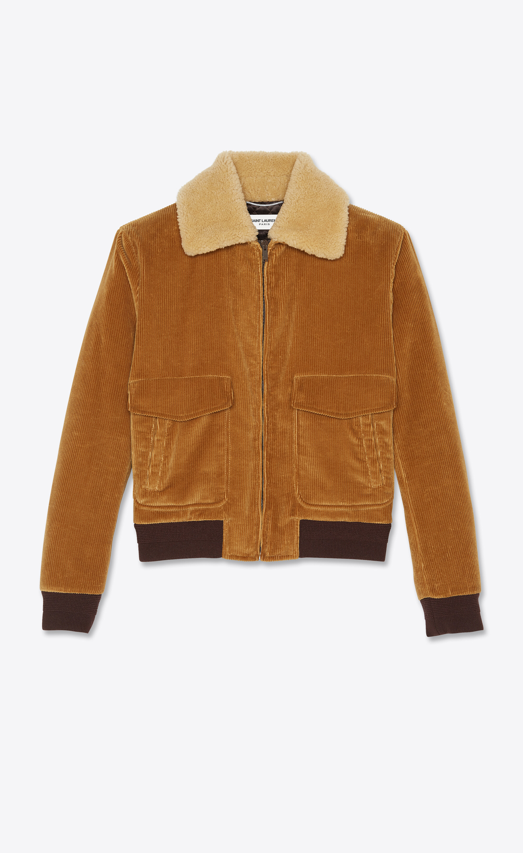 bomber shearling