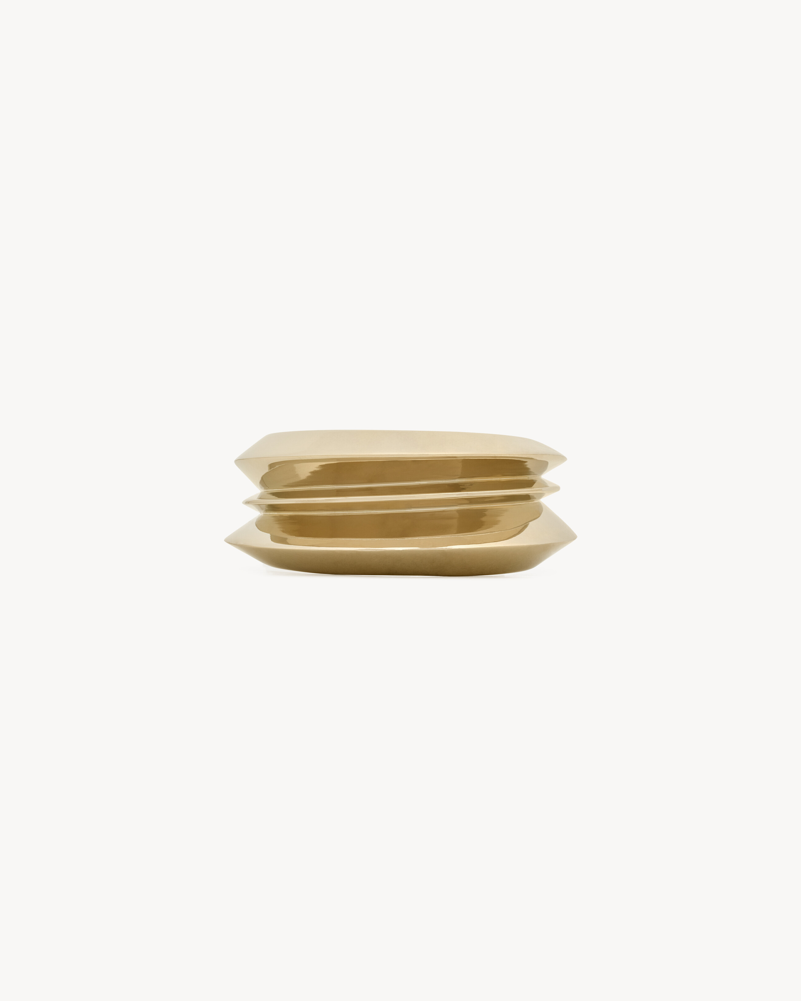 stacked cuff in metal