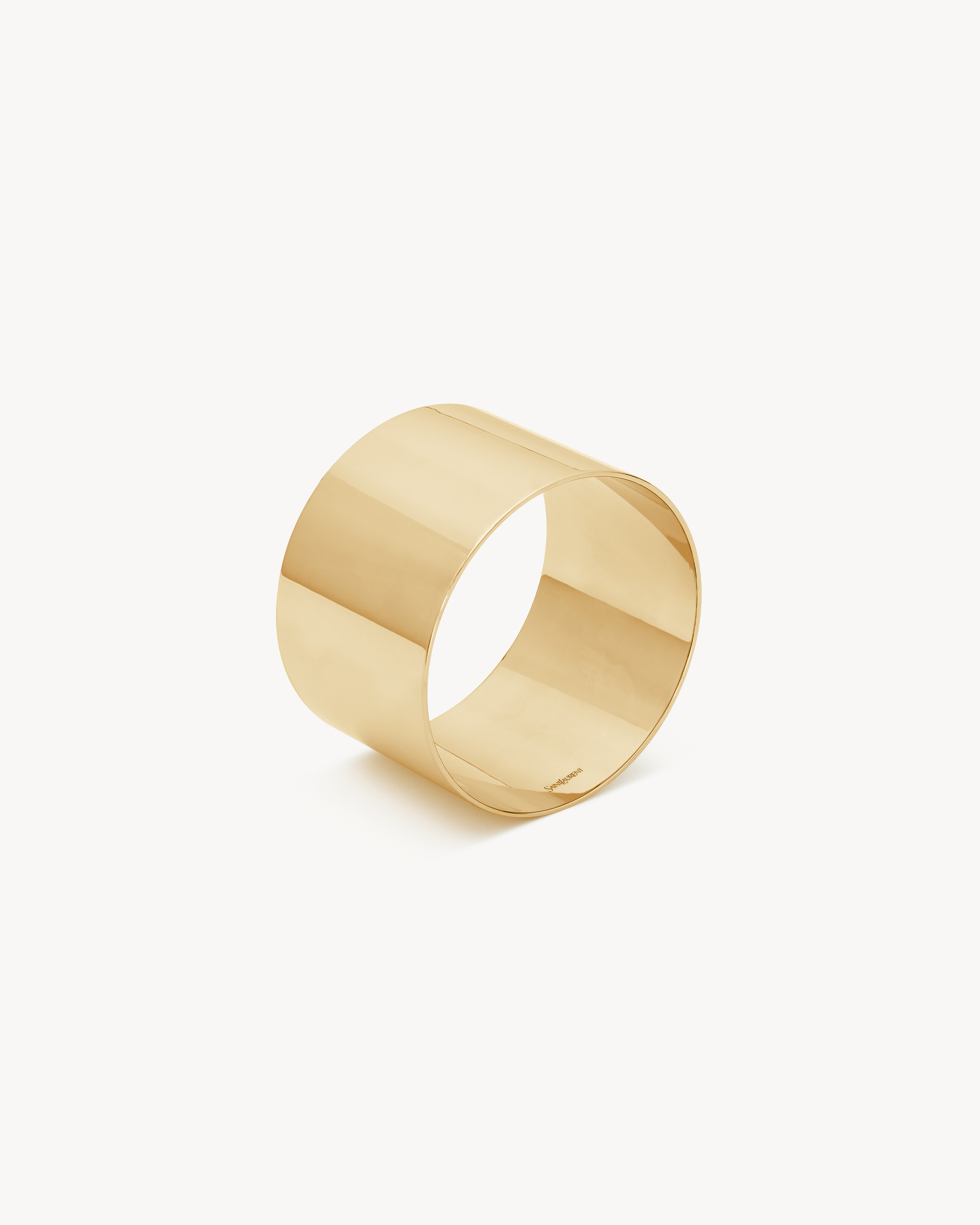 Large cuff in 18K yellow gold