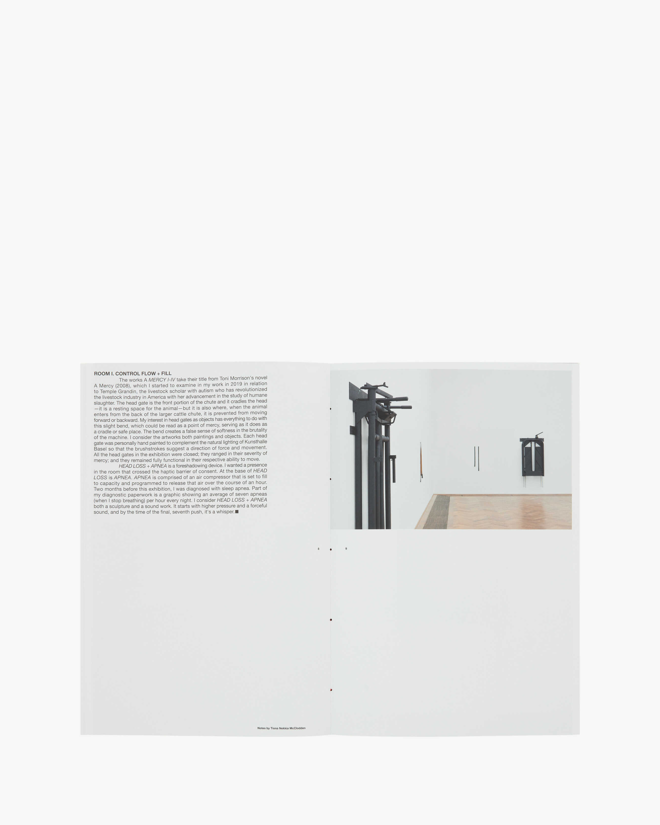 SL EDITIONS: TIONA NEKKIA MCCLODDEN, DON'T FORGET TO FORGET TO BREATHE