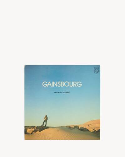 洋楽 Gainsbourg aux armes et caetera LP SERGE GAINSBOURG AUX ARMES ET CAETERA in Black | Saint Laurent