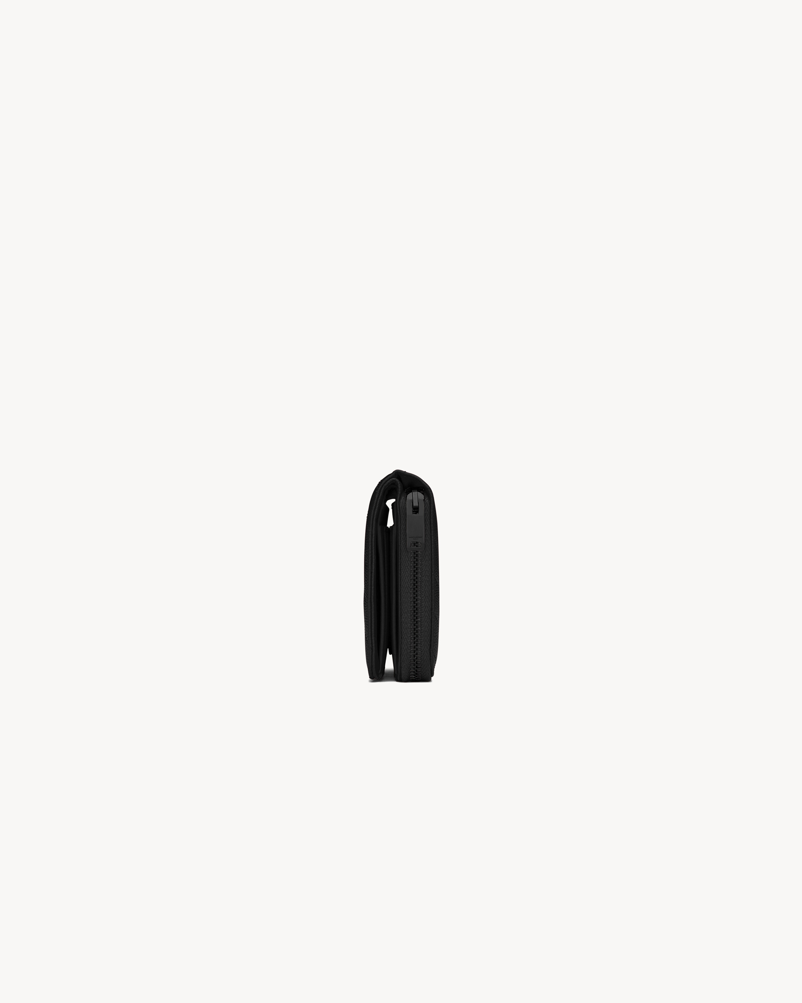 CASSANDRE PORTEFEUILLE COMPACT en cuir grain de poudre