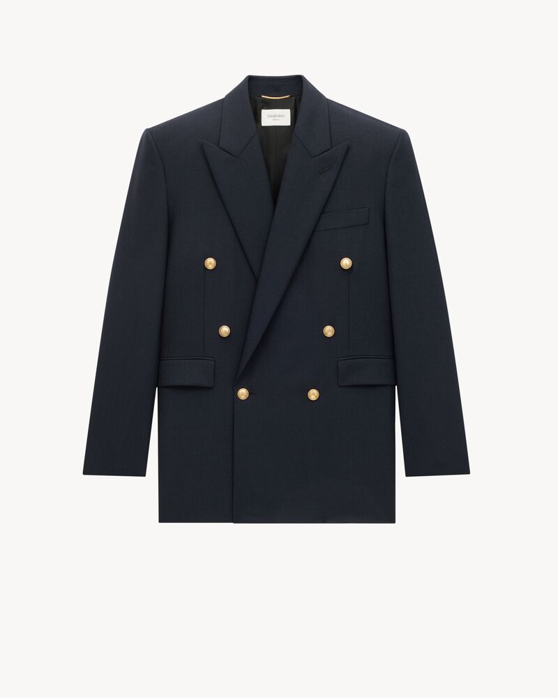 ジャケット（シネウール） ブルー | Saint Laurent | YSL JA-JP