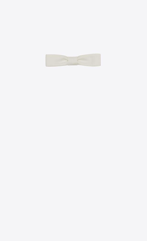 rectangular bow tie in cotton poplin
