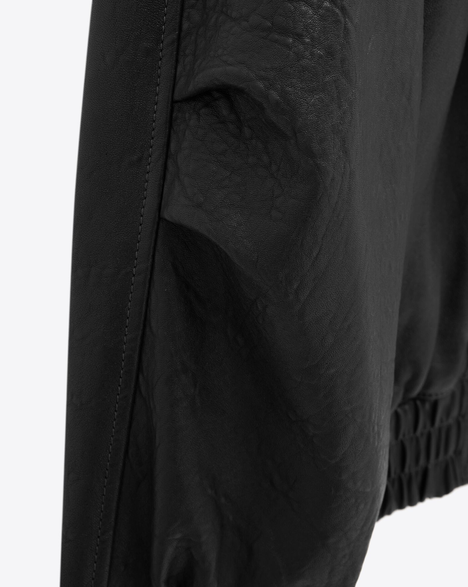 bomber jacket in lambskin