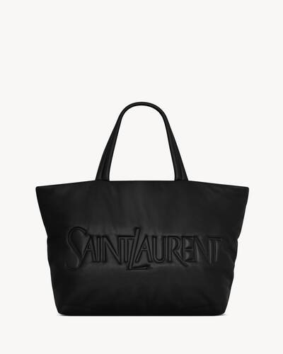 saint laurent tote in nappa lambskin