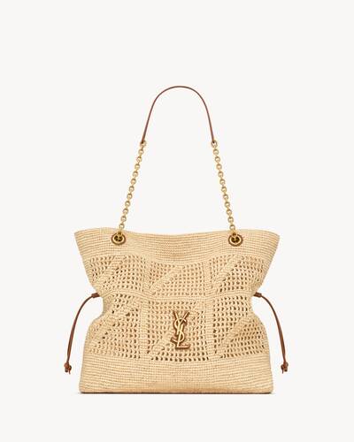 L'Appartement ◇RAFFIA BAG(Mワンコロン The Camden - Raffia Small Ziptop Shoulder Natural - 113486