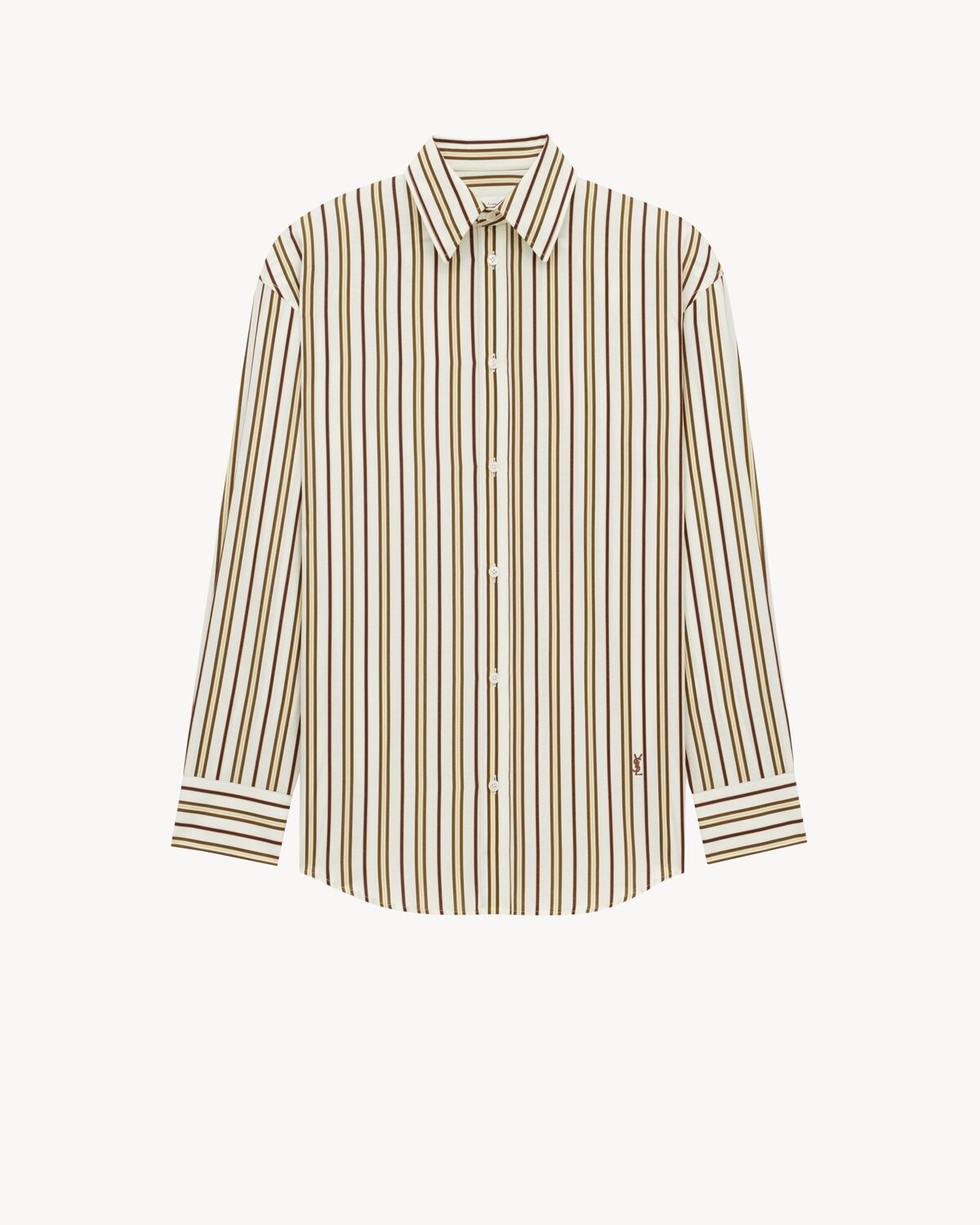 cassandre shirt in striped cotton poplin