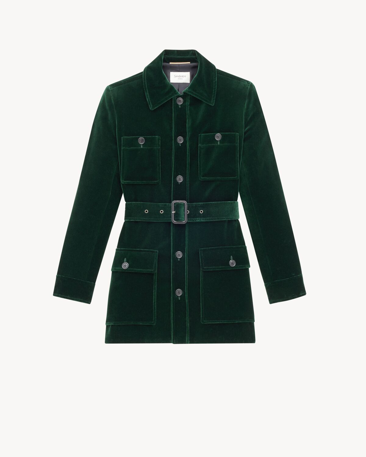 saharienne jacket in velvet