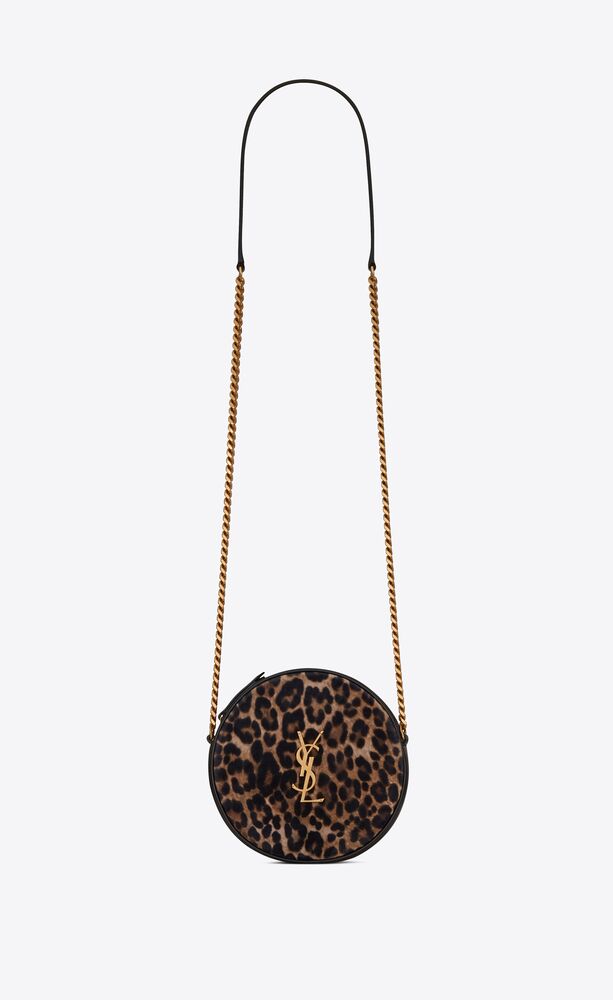 ysl leopard bag
