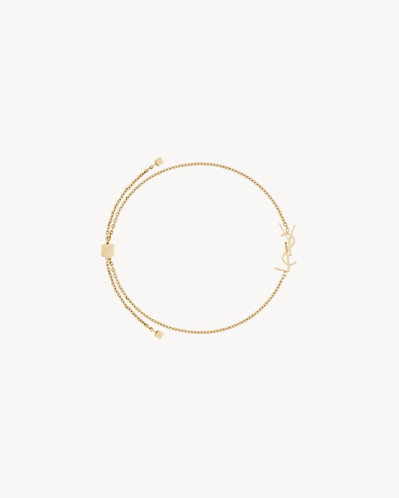 CASSANDRE bracelet in 18K yellow gold