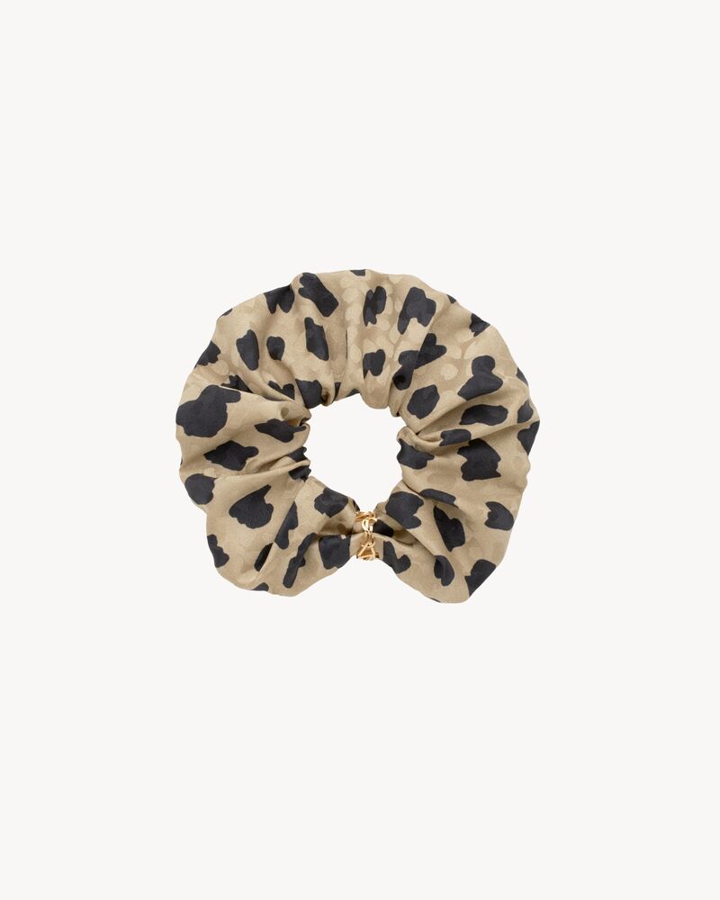 CASSANDRE SCRUNCHIE IN SILK JACQUARD