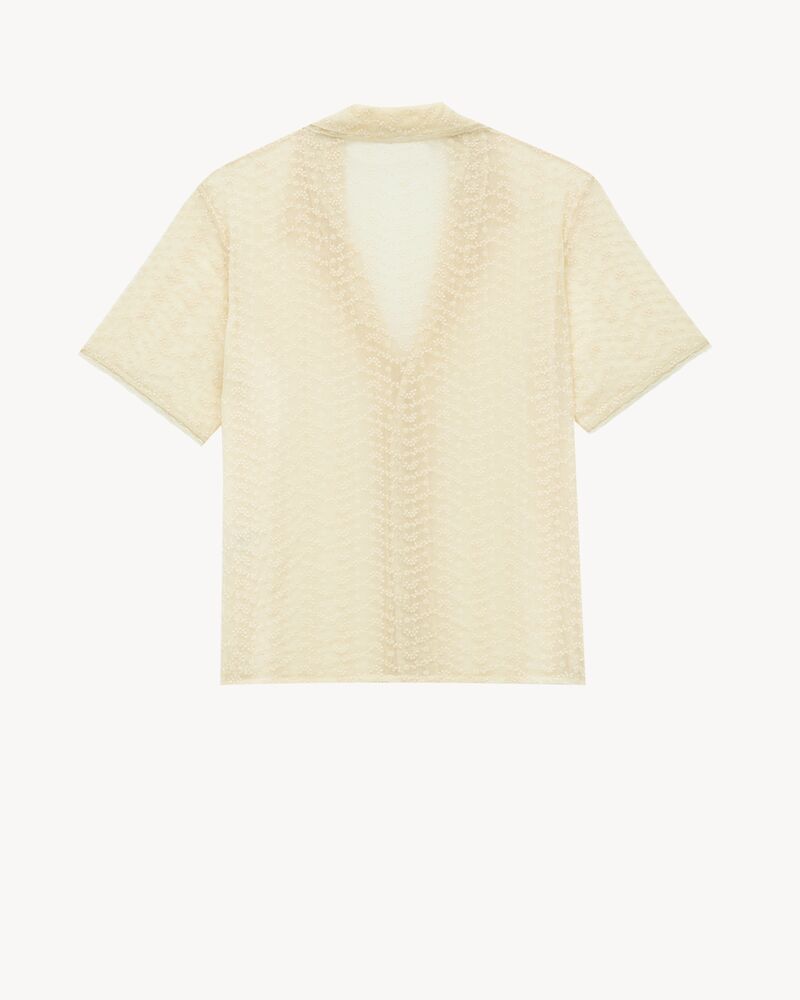  pajama set in broderie anglaise and muslin