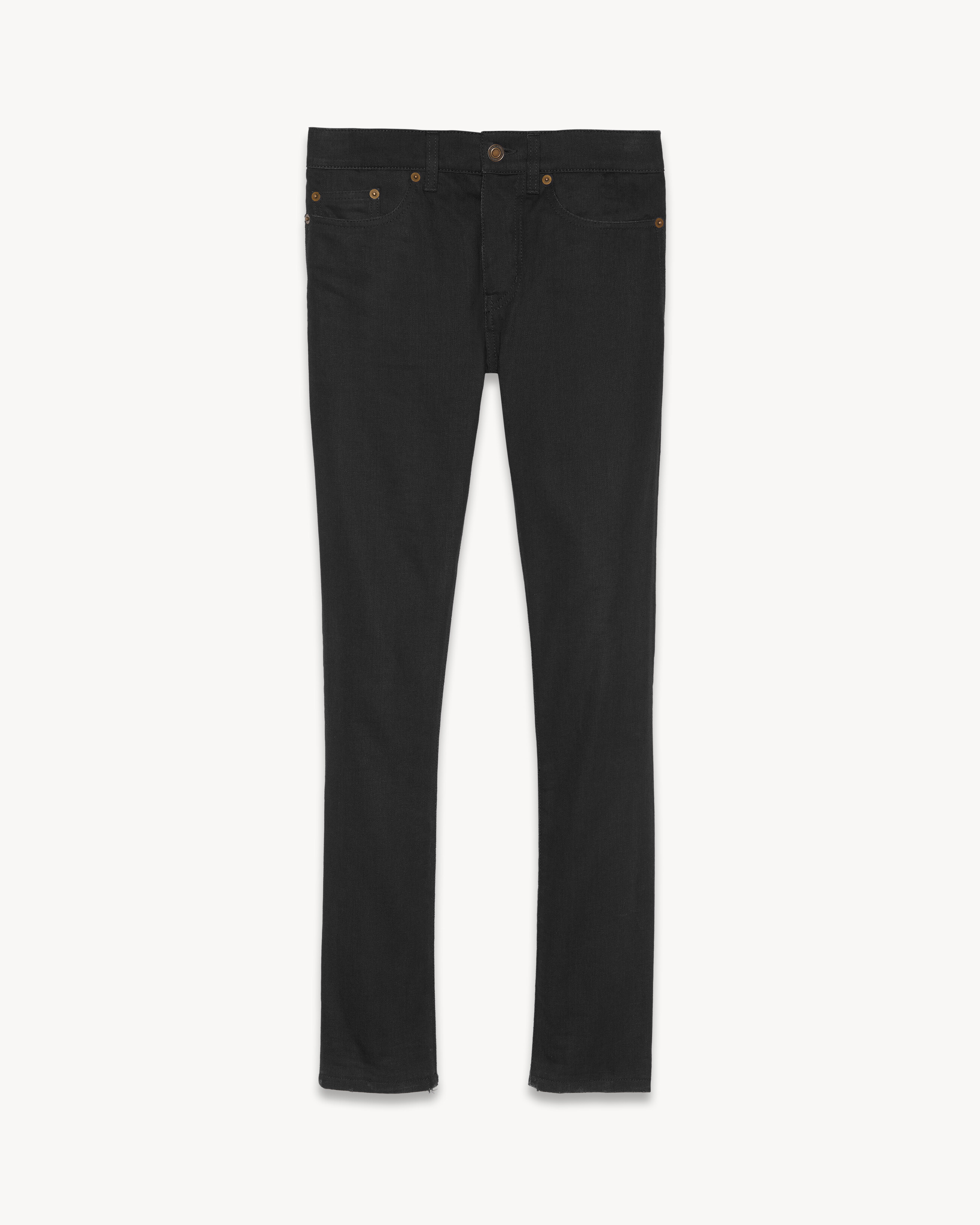 試着のみの極美品ですSaint Laurent BlackDenim 27