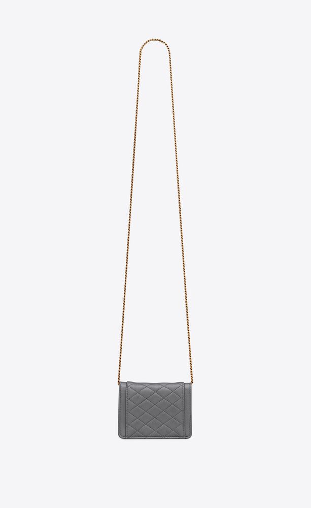 gaby micro in quilted lambskin