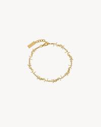 CASSANDRE multi-charm bracelet in metal