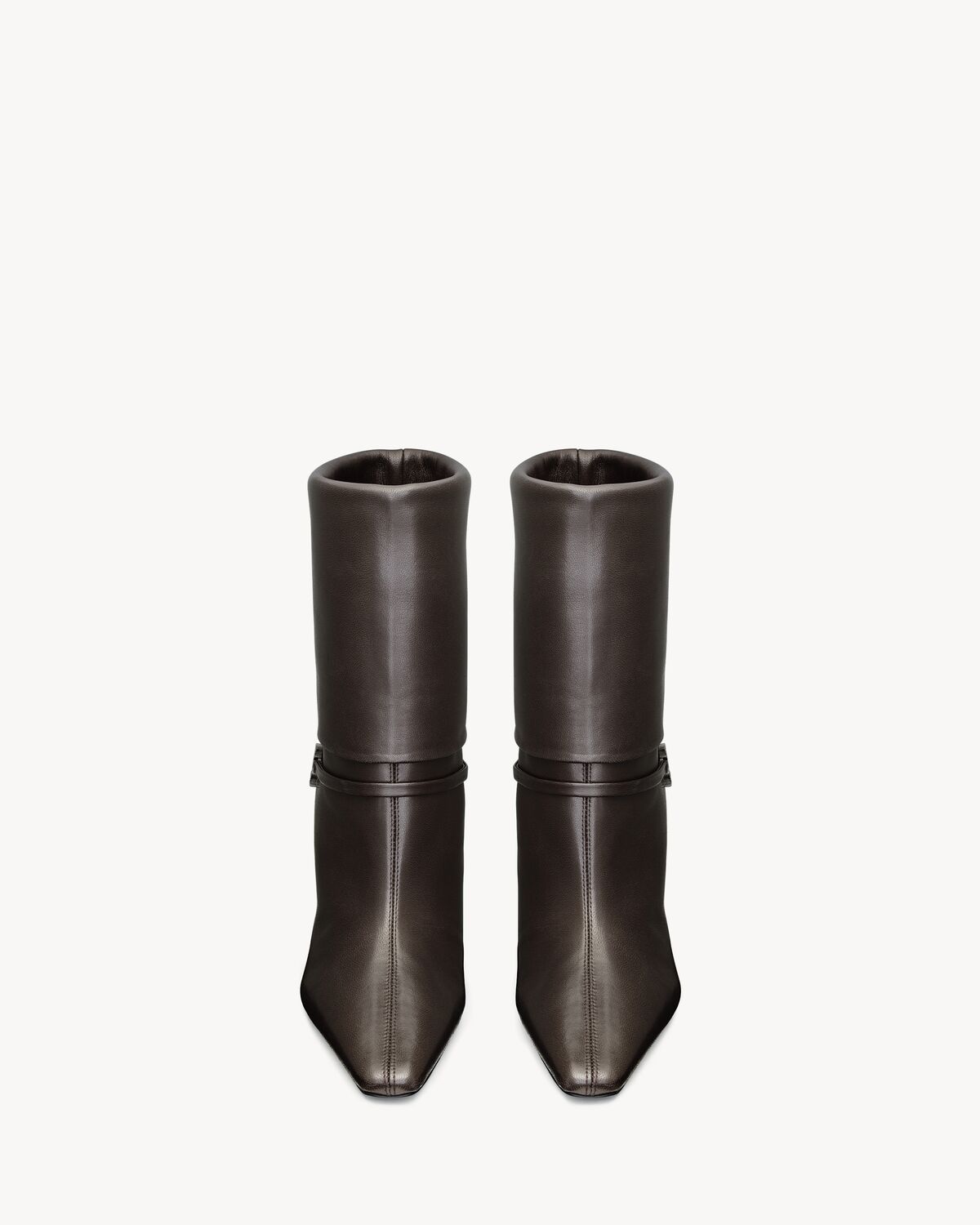 niki booties in smooth leather