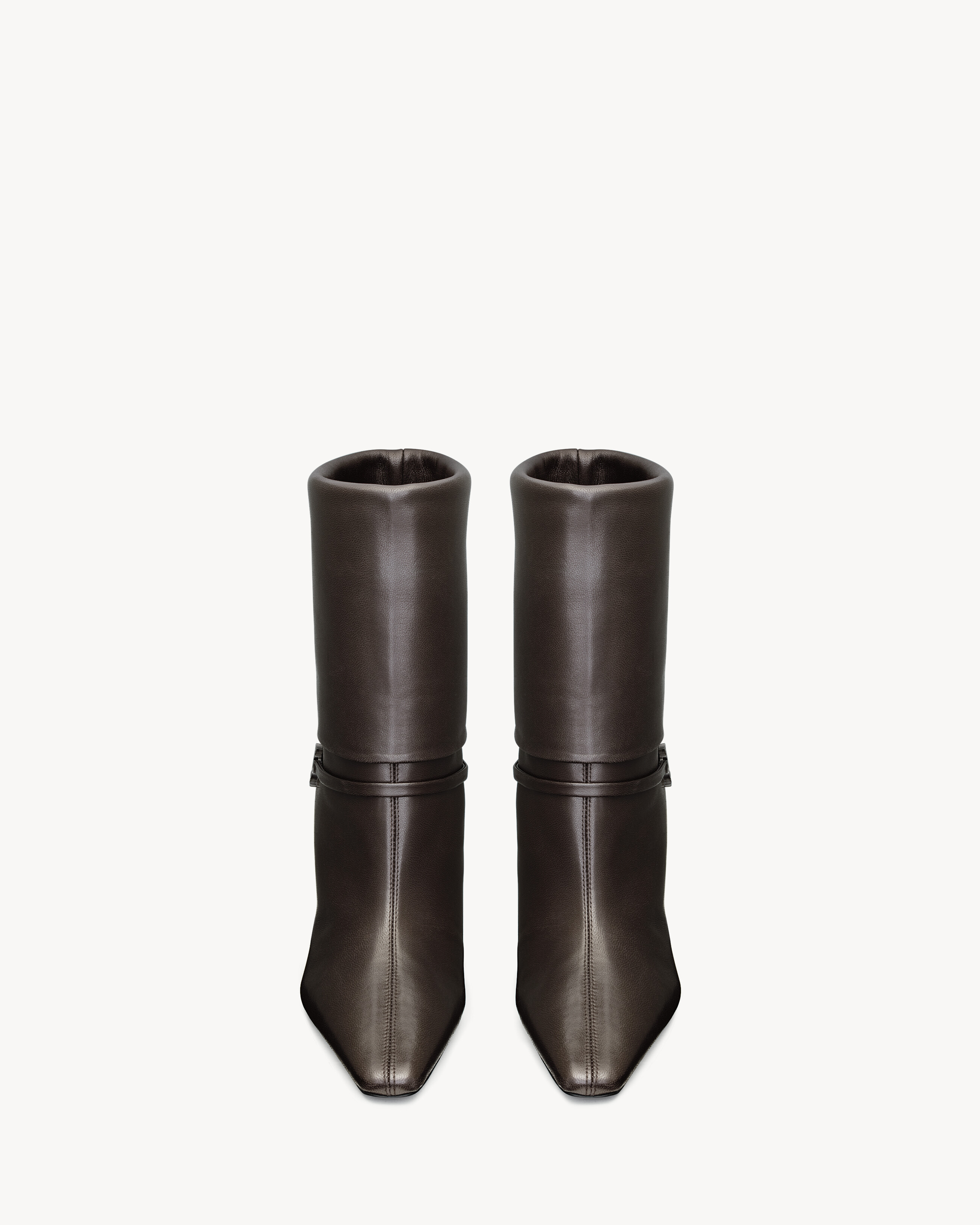 NIKI booties in smooth leather