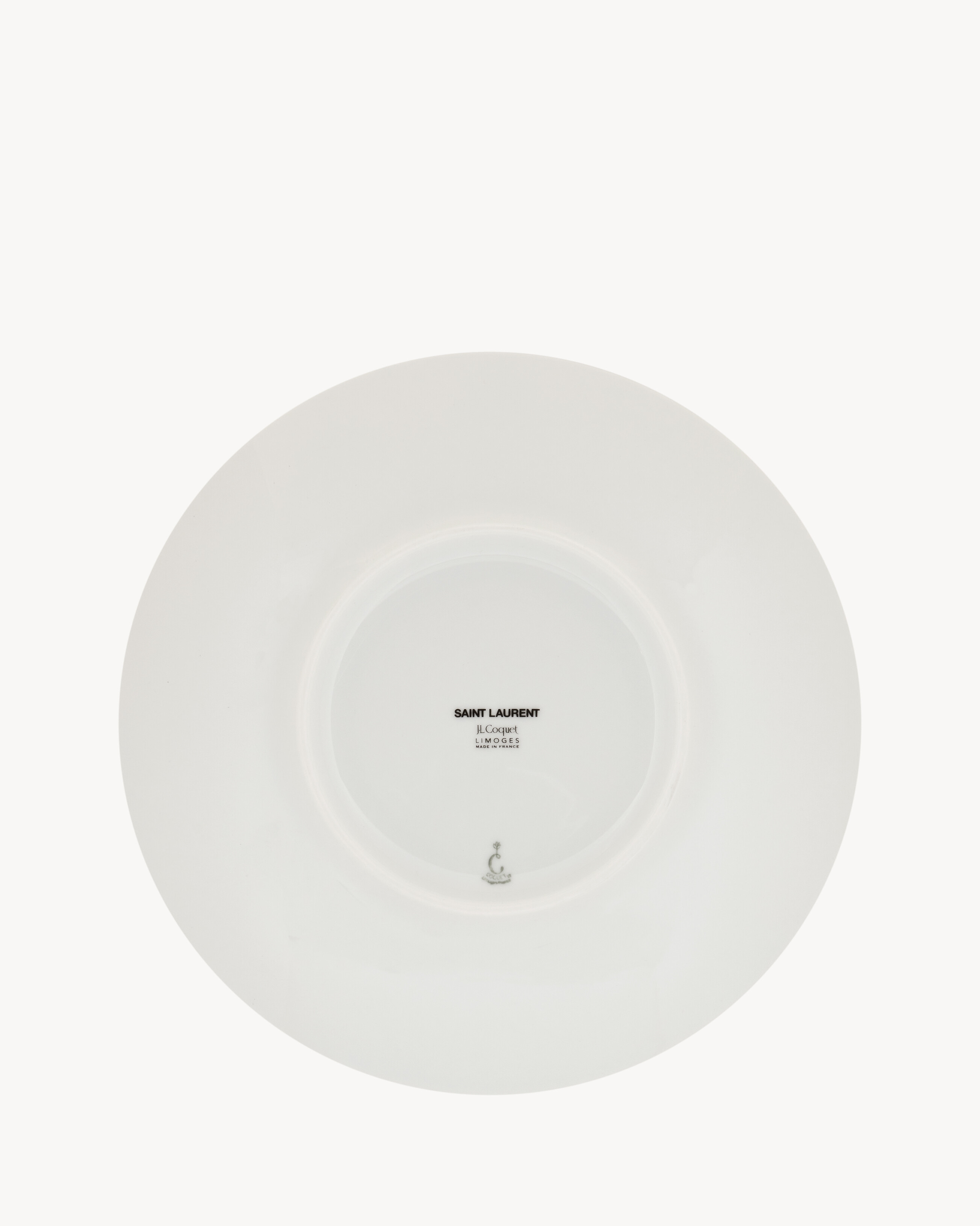 J.L COQUET LEOPARD PLATES
