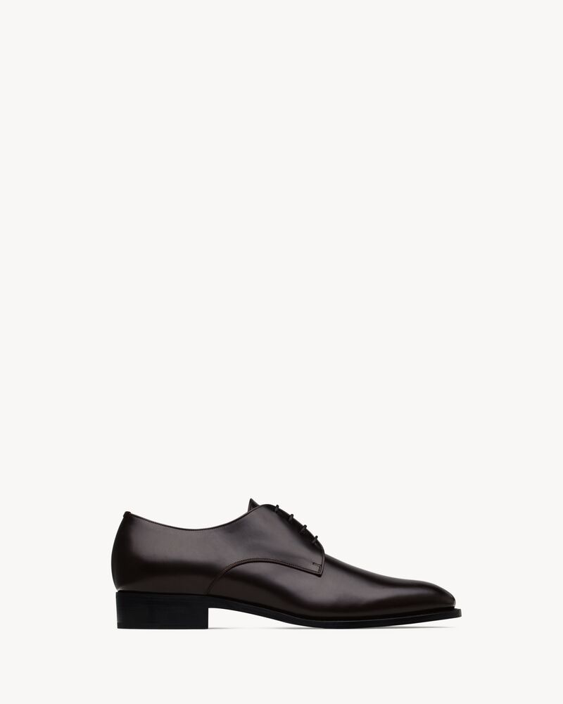 ADRIEN derbies en cuir lisse