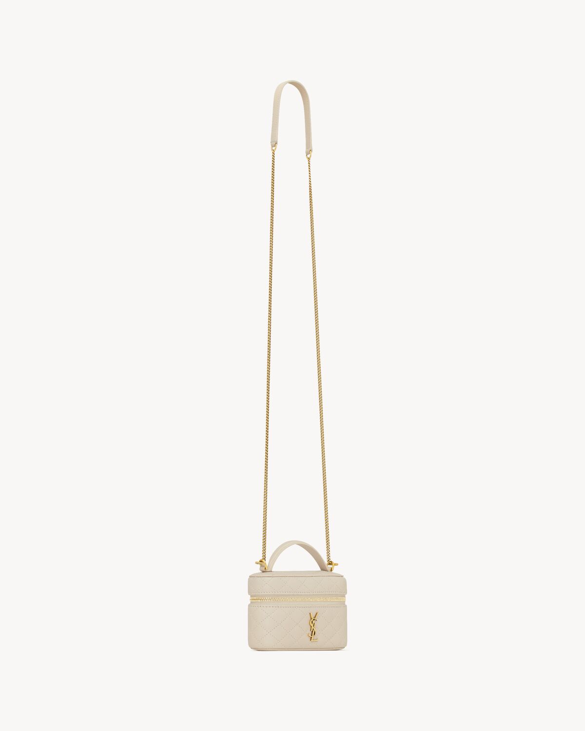 gaby micro vanity bag in lambskin