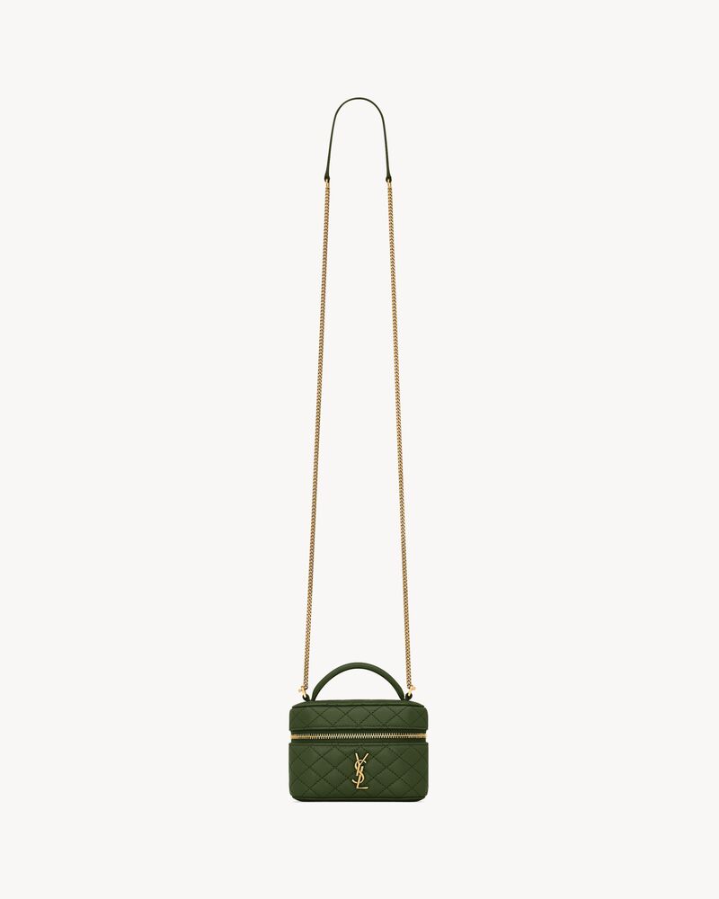GABY micro vanity bag in lambskin