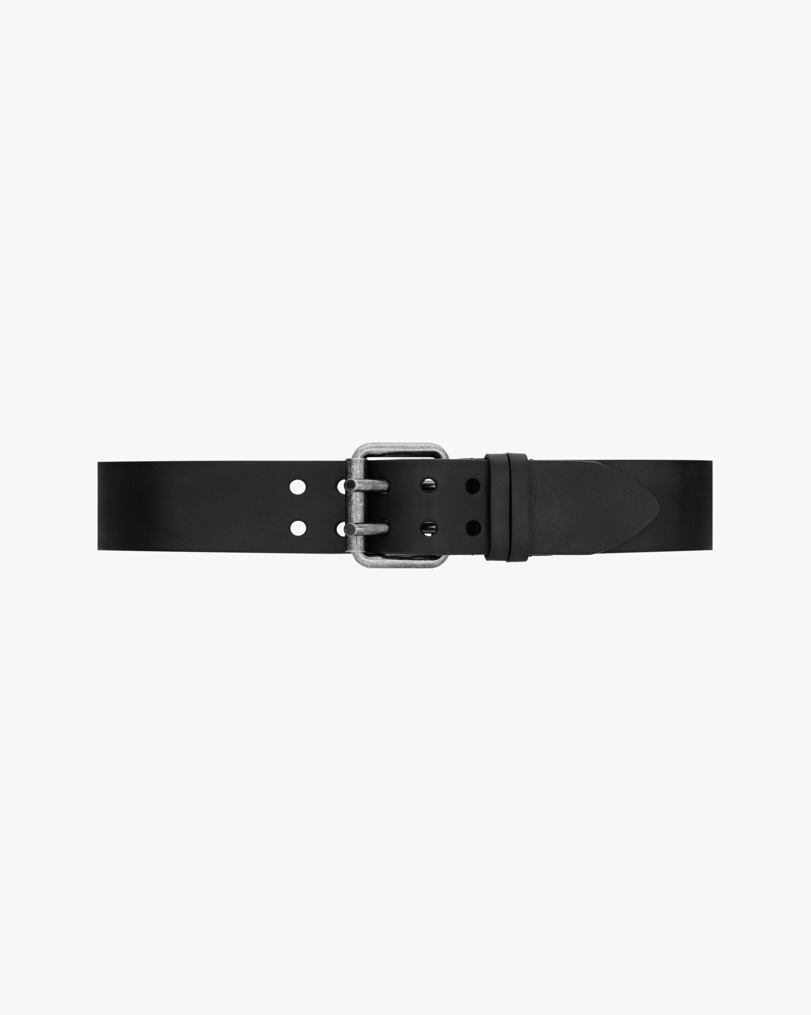 MOTORCYCLE belt in leather