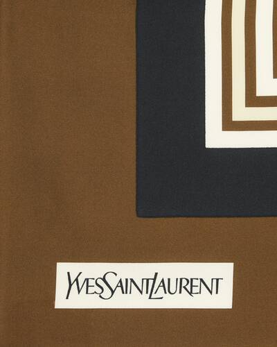 yves saint laurent silk scarf
