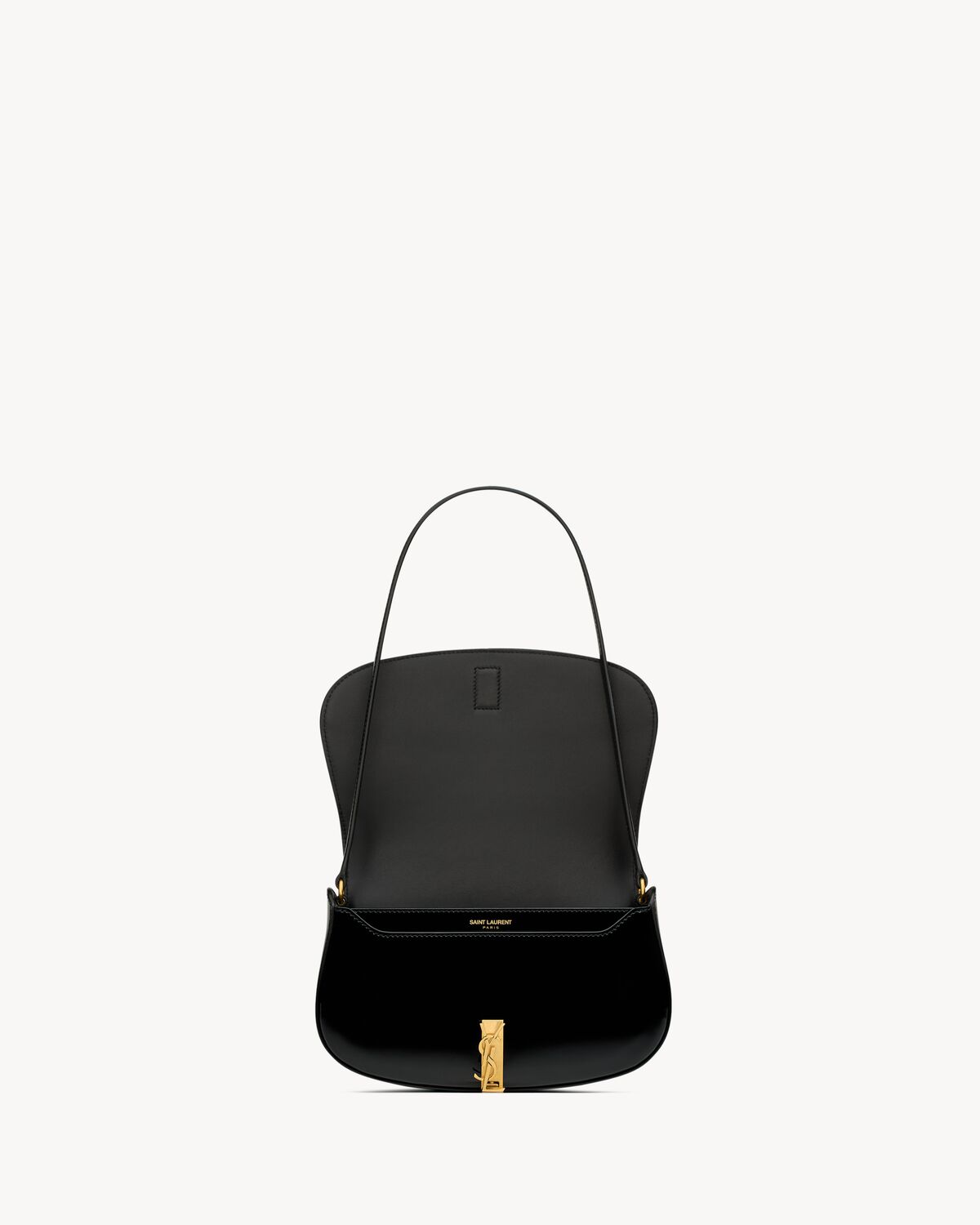 생로랑 페이턴트 가죽 미니 볼테르 숄더백 779642BMIIW1000