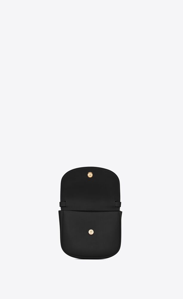 Saint Laurent Small Kaia Black Shoulder Bag New