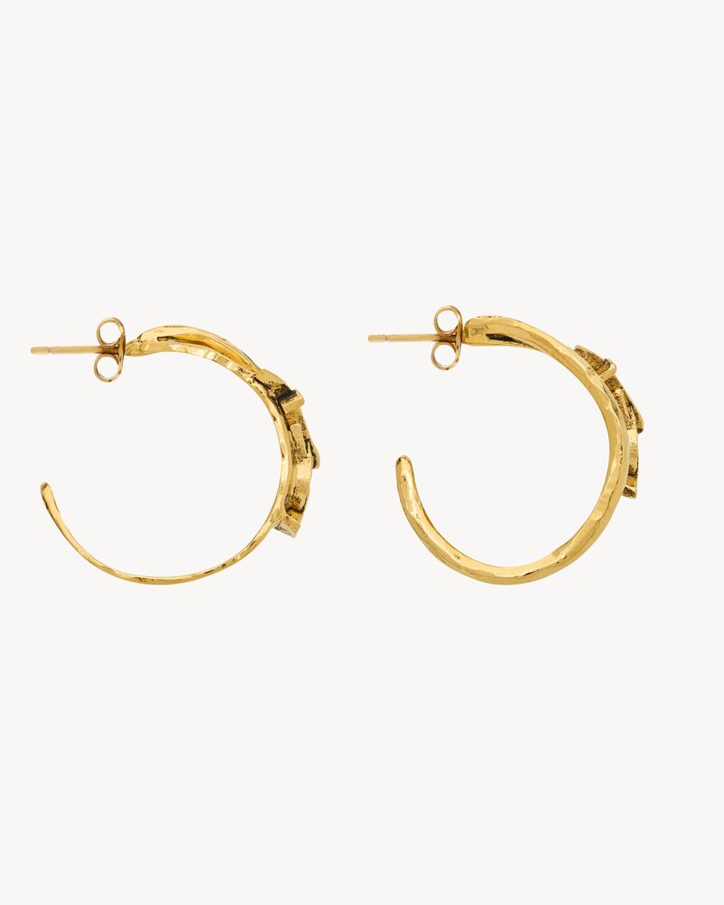 small CASSANDRE earrings in metal