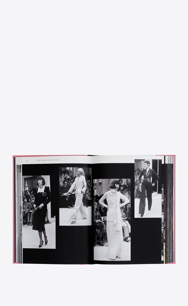 Yves Saint Laurent Catwalk book  Pink photography, Pink aesthetic, Fashion  books