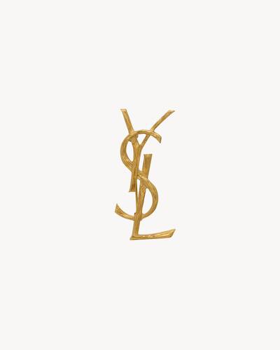 オピウム ysl ブローチ（メタル）