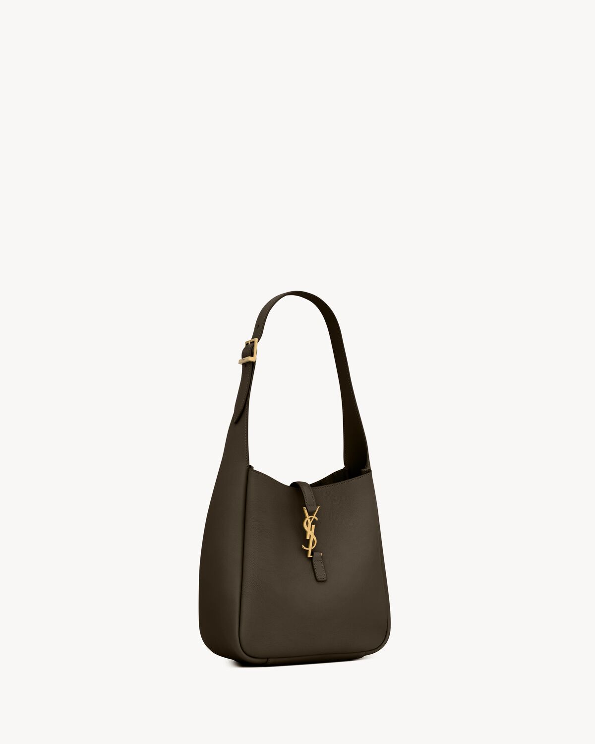 생로랑 LE 5 À 7 그레인드 가죽 서플 스몰 숄더백 713938AAAUQ3212