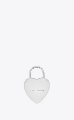 heart-shaped 3d padlock