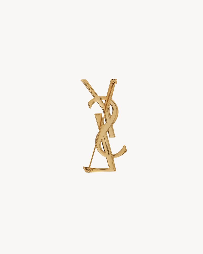 Opyum YSL Brooch in Gold - Saint Laurent