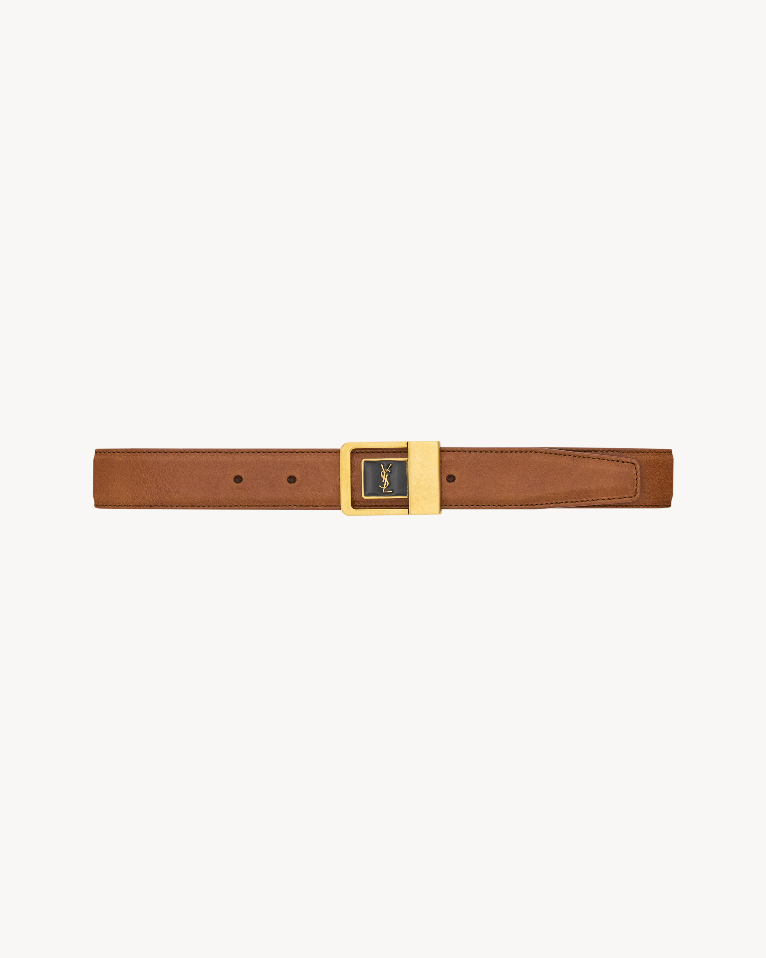 LA 66 Buckle belt in leather