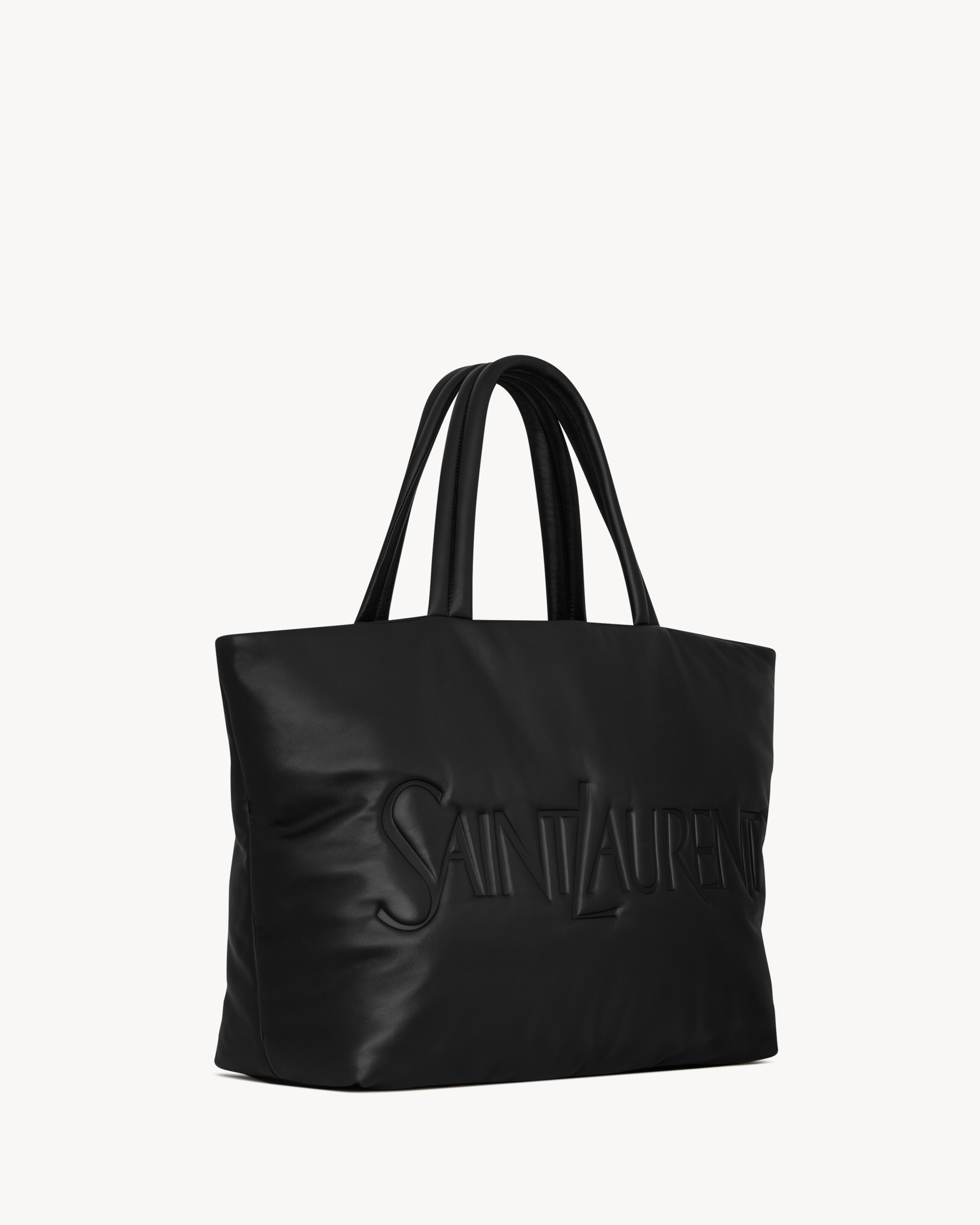 Saint Laurent tote in nappa lambskin