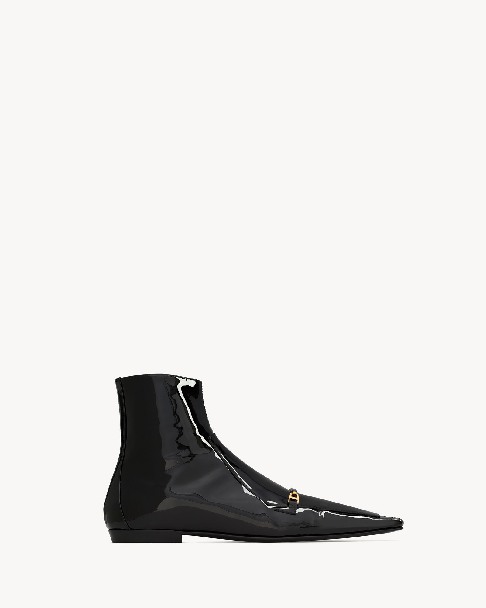 MILTON Boots In Patent Leather Saint Laurent YSL milton-boots-in-patent-leather-saint-laurent-ysl