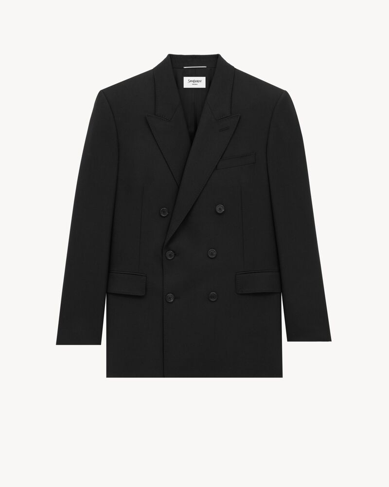 Yves jacket in wool chiné