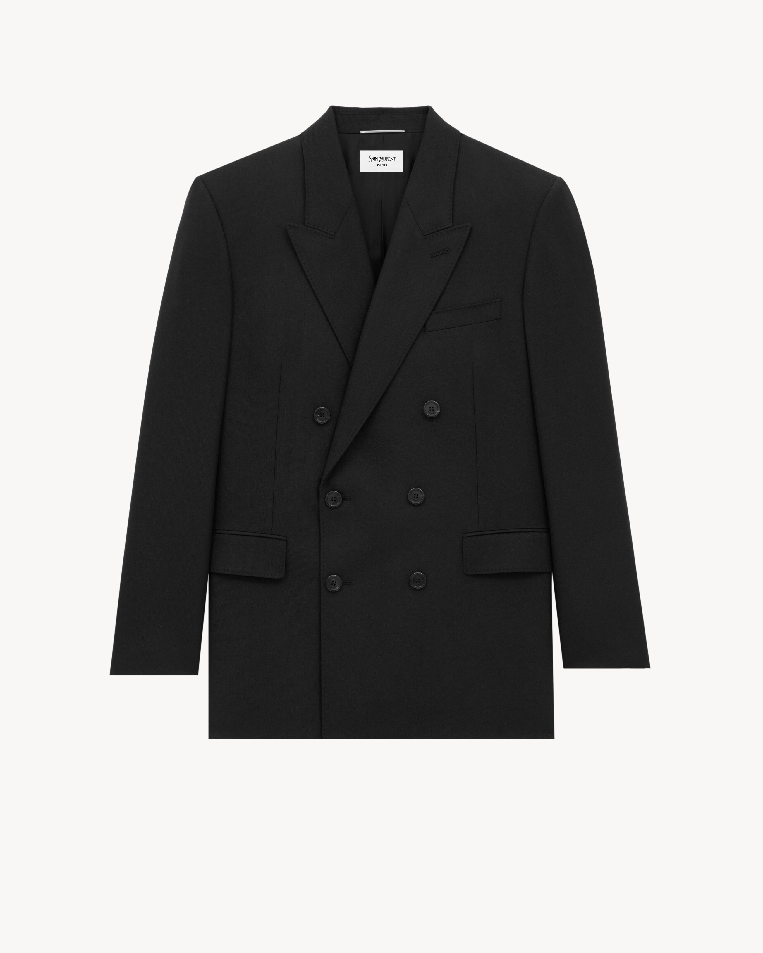 Yves jacket in wool chiné