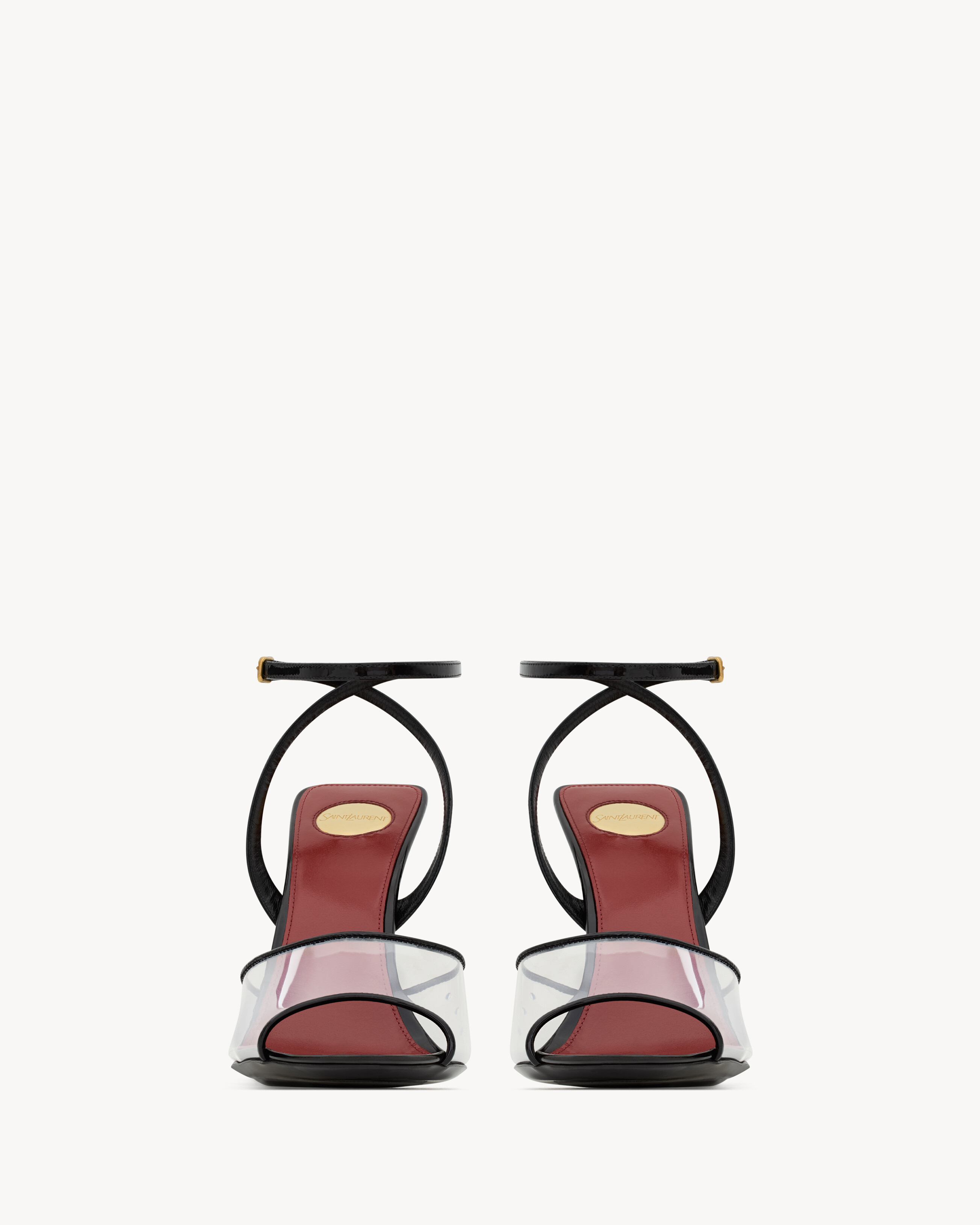 VERA wedges in TPU and patent leather