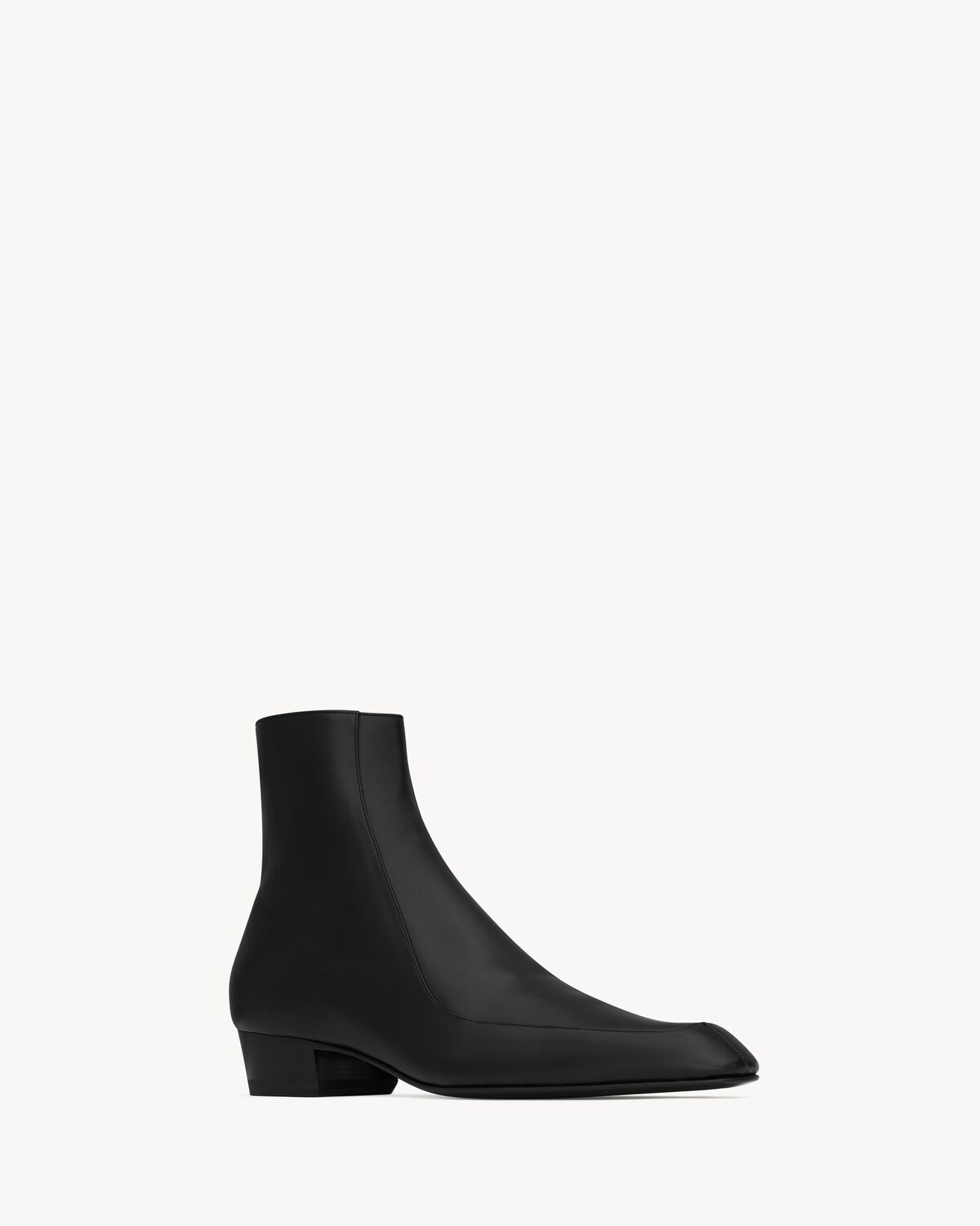 AUGUSTIN boots en cuir lisse