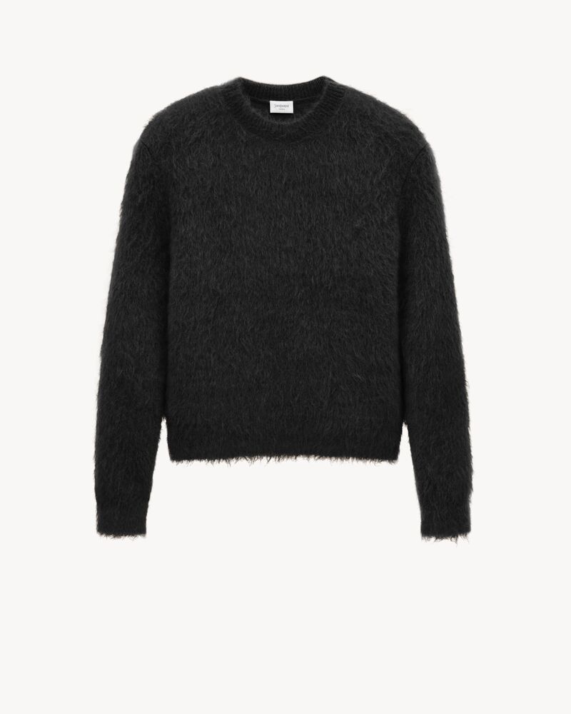 Pullover aus gebürstetem Strick