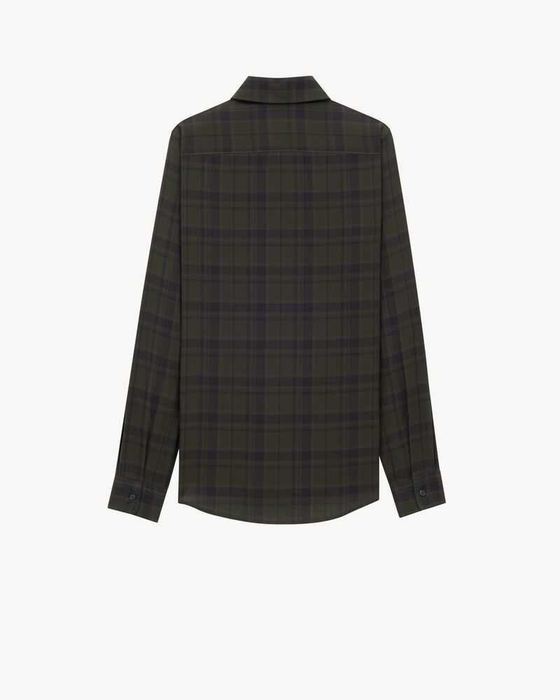 CASSANDRE shirt in cotton check