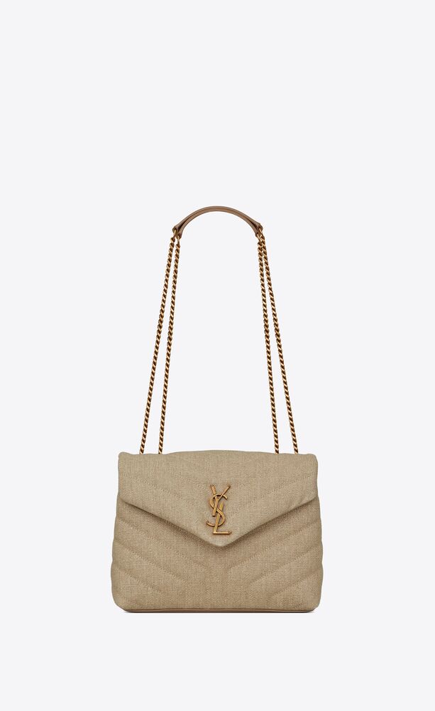 ysl loulou bag small beige