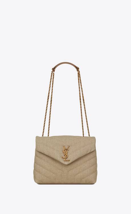 ysl loulou bag small beige