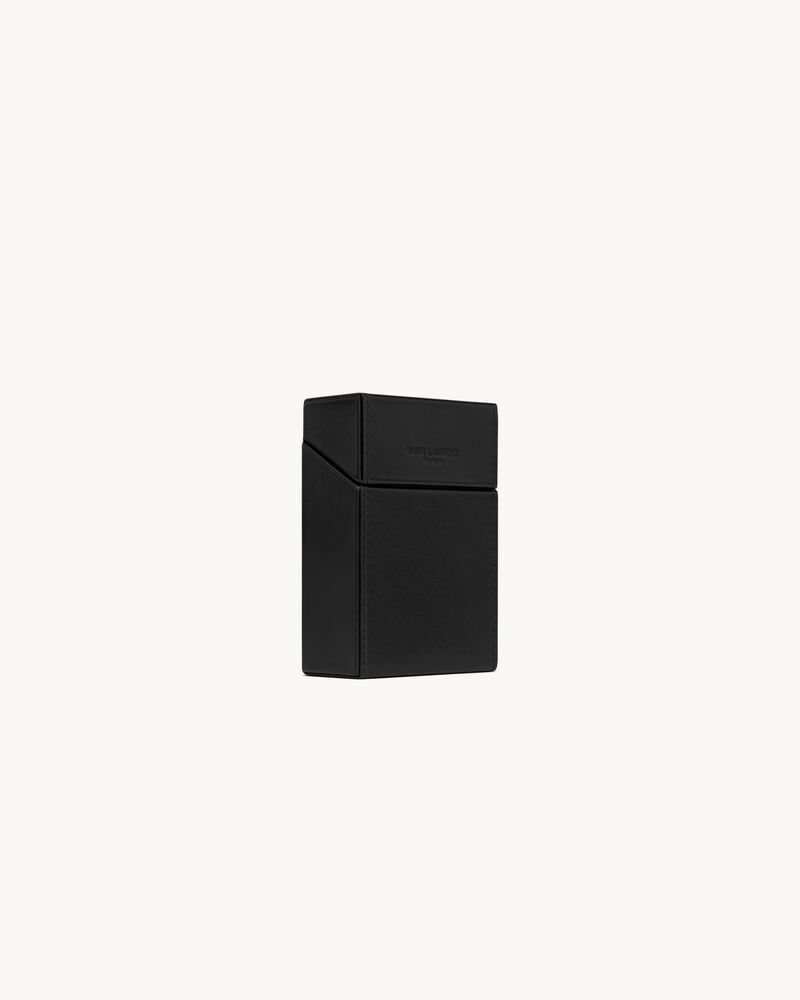＊Saint Laurent＊ ジューンボックス（スムースレザー） SAINT LAURENT パリ シガレットボックス（スムースレザー